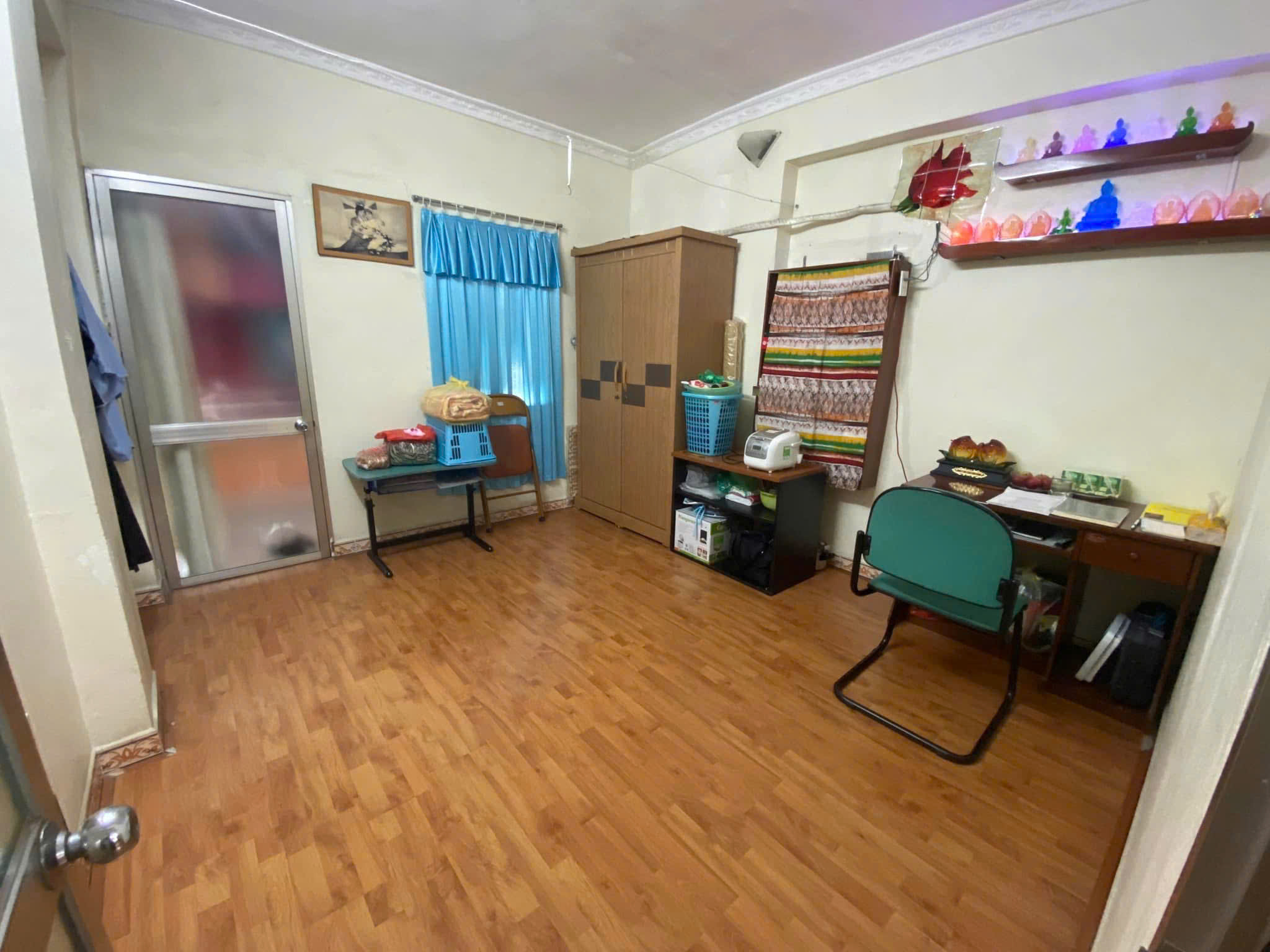Cho thuê căn hộ Tập thể tầng 5 Thái Thịnh, 65m2, 2 ngủ, 8 Triệu Full đồ vào ngay - Ảnh chính